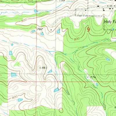 United States Geological Survey Freeburg, MO (1981, 24000-Scale) digital map