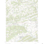 United States Geological Survey Freeburg, PA (2023, 24000-Scale) digital map