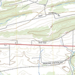 United States Geological Survey Freeburg, PA (2023, 24000-Scale) digital map