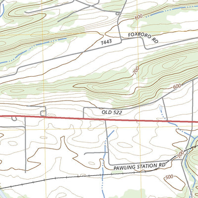 United States Geological Survey Freeburg, PA (2023, 24000-Scale) digital map