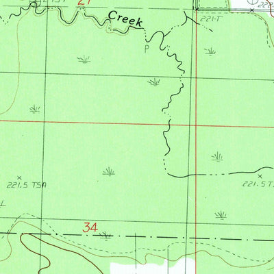 United States Geological Survey Freedom, MI (1982, 25000-Scale) digital map