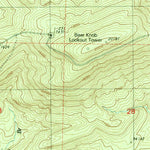 United States Geological Survey Freedom Mountain, AR (1985, 24000-Scale) digital map