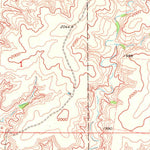 United States Geological Survey Freedom NW, OK-KS (1970, 24000-Scale) digital map