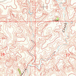 United States Geological Survey Freedom NW, OK-KS (1970, 24000-Scale) digital map