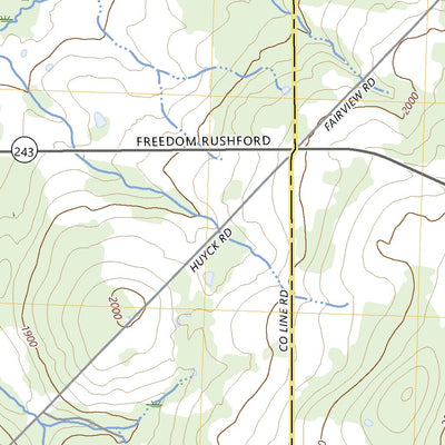 United States Geological Survey Freedom, NY (2023, 24000-Scale) digital map