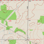 United States Geological Survey Freedom, WI (1974, 24000-Scale) digital map