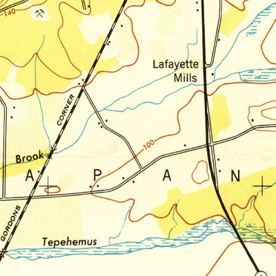 United States Geological Survey Freehold, NJ (1947, 24000-Scale) digital map