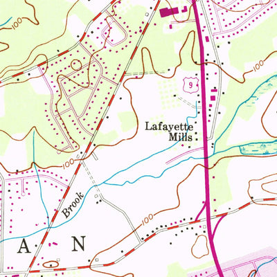 United States Geological Survey Freehold, NJ (1953, 24000-Scale) digital map