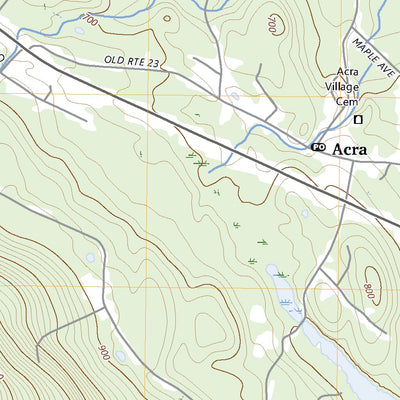 United States Geological Survey Freehold, NY (2023, 24000-Scale) digital map