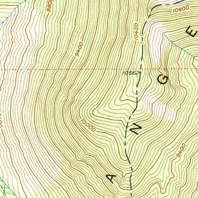 United States Geological Survey Freel Peak, CA (1955, 24000-Scale) digital map