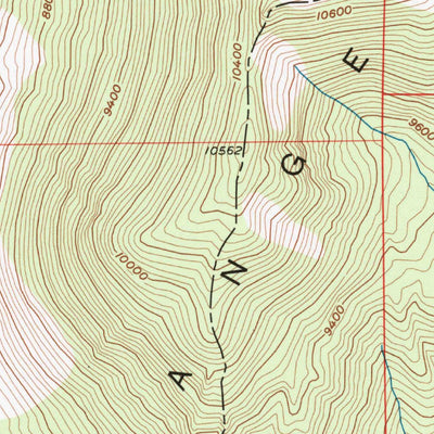United States Geological Survey Freel Peak, CA (1992, 24000-Scale) digital map