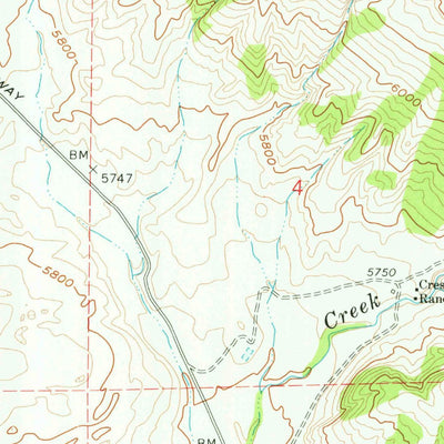 United States Geological Survey Freeland, WY (1960, 24000-Scale) digital map