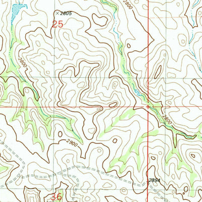United States Geological Survey Freeman Creek, MT (1982, 24000-Scale) digital map