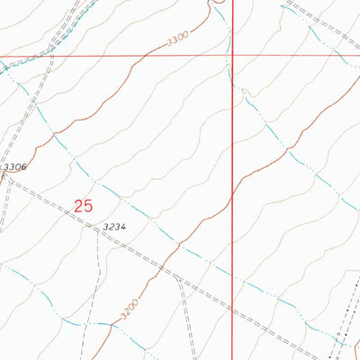 United States Geological Survey Freeman Junction, CA (1972, 24000-Scale) digital map