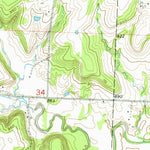 United States Geological Survey Freeman, MO-KS (1953, 24000-Scale) digital map