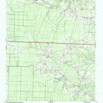 United States Geological Survey Freeman, NC (1986, 24000-Scale) digital map
