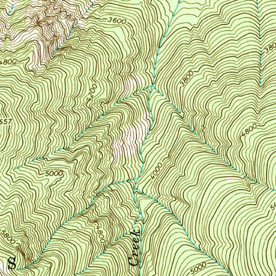 United States Geological Survey Freeman Peak, ID (1966, 24000-Scale) digital map