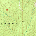 United States Geological Survey Freeman Peak, ID (1995, 24000-Scale) digital map