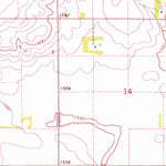 United States Geological Survey Freeman, SD (1970, 24000-Scale) digital map