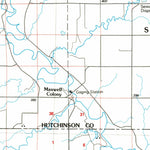 United States Geological Survey Freeman, SD (1985, 100000-Scale) digital map