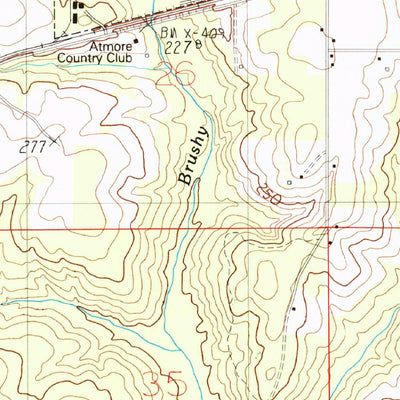 United States Geological Survey Freemanville, AL (1983, 24000-Scale) digital map