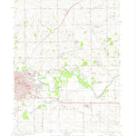 United States Geological Survey Freeport East, IL (1971, 24000-Scale) digital map