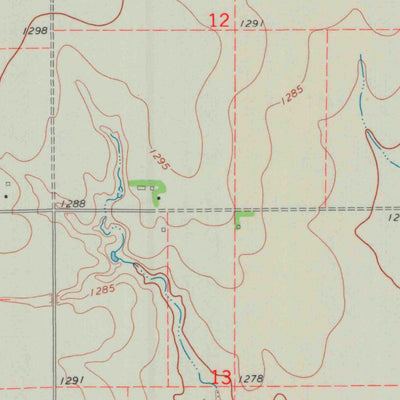 United States Geological Survey Freeport, KS (1971, 24000-Scale) digital map