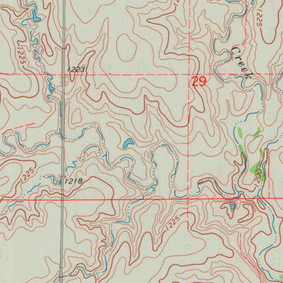 United States Geological Survey Freeport, KS (1971, 24000-Scale) digital map