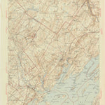 United States Geological Survey Freeport, ME (1944, 62500-Scale) digital map