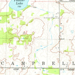 United States Geological Survey Freeport, MI (1978, 24000-Scale) digital map