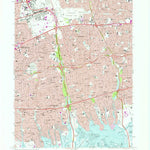 United States Geological Survey Freeport, NY (1969, 24000-Scale) digital map