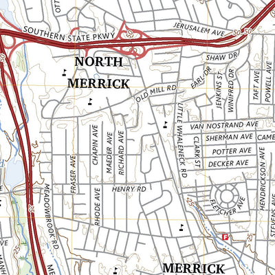 United States Geological Survey Freeport, NY (2023, 24000-Scale) digital map