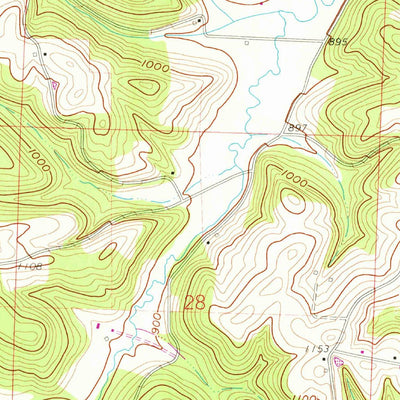 United States Geological Survey Freeport, OH (1961, 24000-Scale) digital map