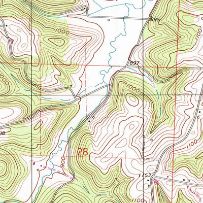 United States Geological Survey Freeport, OH (1994, 24000-Scale) digital map