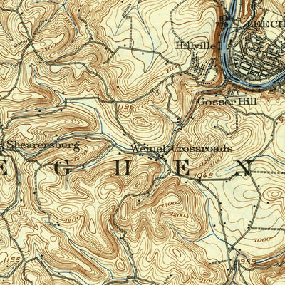 United States Geological Survey Freeport, PA (1909, 62500-Scale) digital map