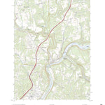 United States Geological Survey Freeport, PA (2023, 24000-Scale) digital map