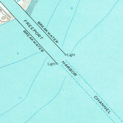 United States Geological Survey Freeport, TX (1964, 24000-Scale) digital map