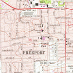 United States Geological Survey Freeport West, IL (1971, 24000-Scale) digital map