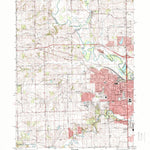 United States Geological Survey Freeport West, IL (1998, 24000-Scale) digital map