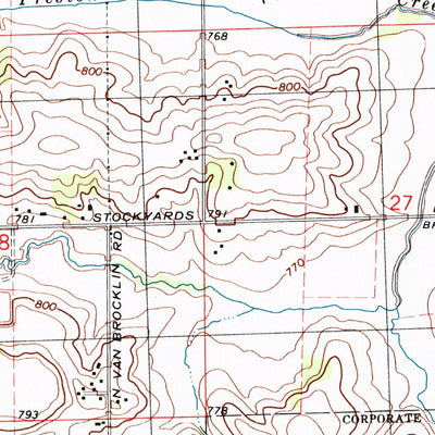 United States Geological Survey Freeport West, IL (1998, 24000-Scale) digital map