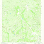 United States Geological Survey Freer NW, TX (1971, 24000-Scale) digital map