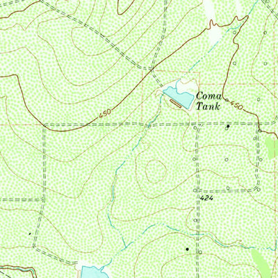 United States Geological Survey Freer NW, TX (1971, 24000-Scale) digital map