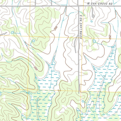 United States Geological Survey Frees Corners, MS (2012, 24000-Scale) digital map