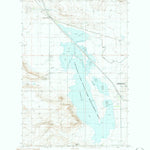 United States Geological Survey Freezeout Lake, MT (1987, 24000-Scale) digital map