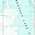 United States Geological Survey Freezeout Lake, MT (1987, 24000-Scale) digital map