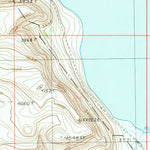 United States Geological Survey Freezeout Lake, MT (1987, 24000-Scale) digital map