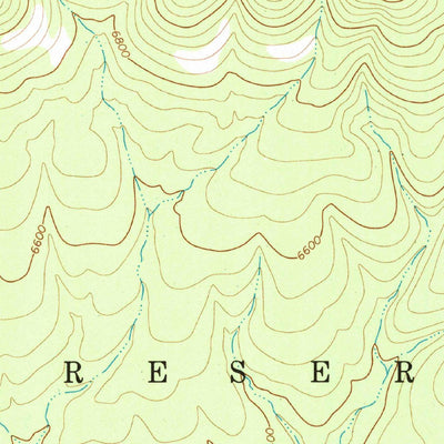 United States Geological Survey Freezeout Mountain, AZ (1967, 24000-Scale) digital map