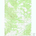 United States Geological Survey Freezeout Mountain, MT (1988, 24000-Scale) digital map