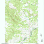 United States Geological Survey Freezeout Mountain, MT (1997, 24000-Scale) digital map