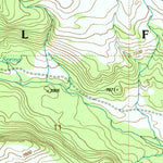 United States Geological Survey Freezeout Mountain, MT (1997, 24000-Scale) digital map